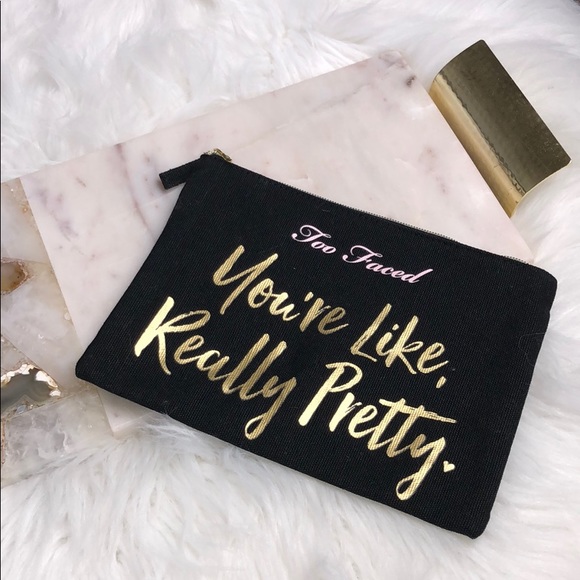 Too Faced Handbags - TOO FACED MAKEUP BAG